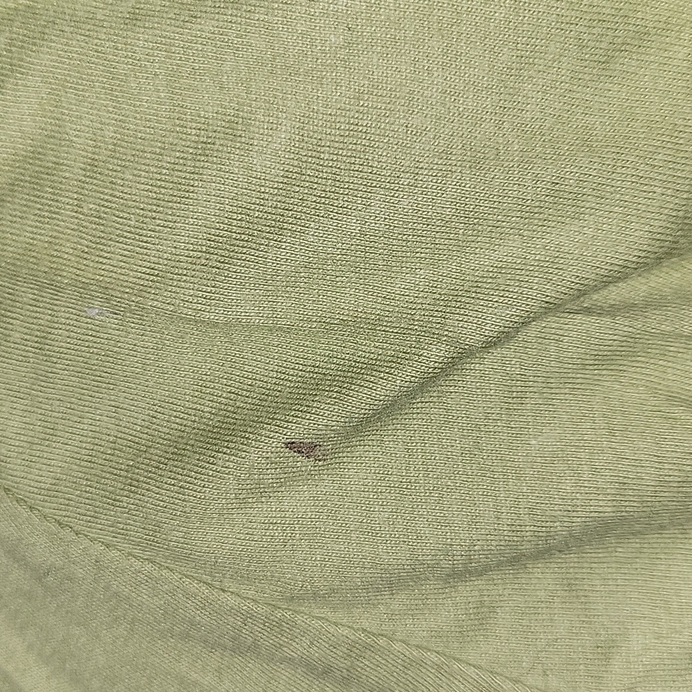 Green cap sleeve blouse - Picture 5 of 6